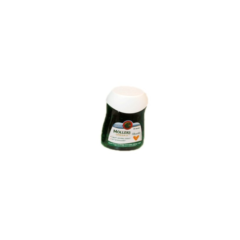 MOLLER'S OMEGA 3 DOUBLE 60 CAPSULES MOLLER'S OMEGA 3 DOUBLE 60 CAPSULES
