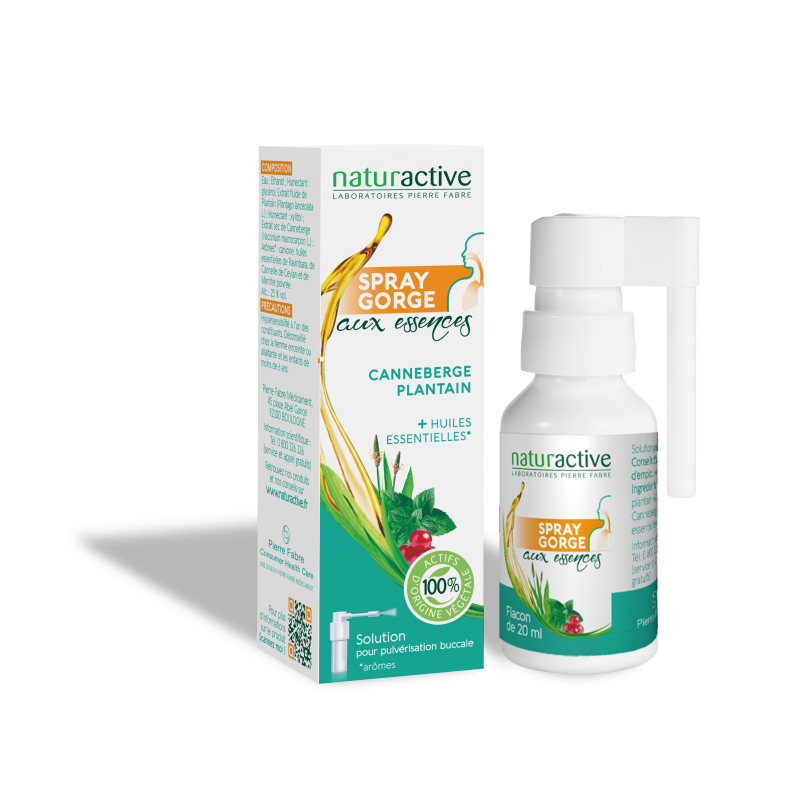 SPRAY GORGE AUX ESSENCES 20ML NATURACTIVE SPRAY GORGE AUX ESSENCES 20ML NATURACTIVE
