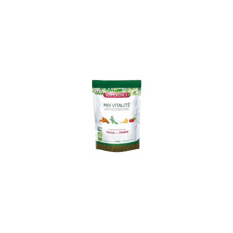 MIX VITALITÉ BIO POUDRE 200G SUPER DIET