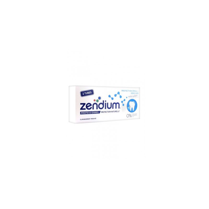 DENTIFRICE EMAIL & GENCIVES LOT DE 2 X 75ML ZENDIUM PROFESSIONNEL