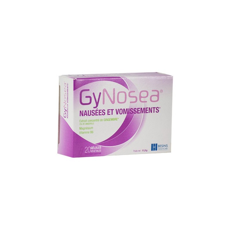 GYNOSEA NAUSEES VOMISSEMENTS 20 GELULES BESINS HEALTHCARE