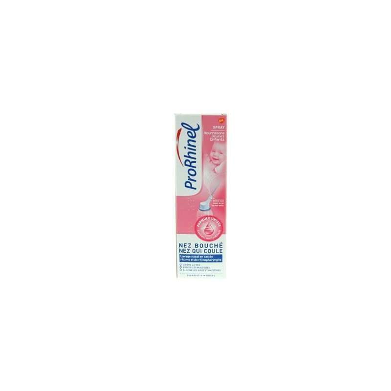 SPRAY NASAL LAVAGE DU NEZ NOURRISONS JEUNES ENFANTS PRORHINEL SPRAY NASAL LAVAGE DU NEZ NOURRISONS JEUNES ENFANTS PRORHINEL