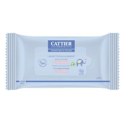 BEBE LINGETTES AU LINIMENT X50  BIO CATTIER PARIS