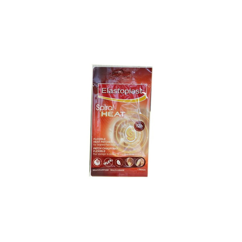 PATCH SPIRAL HEAT 12H MULTI USAGE ELASTOPLAST PATCH SPIRAL HEAT 12H MULTI USAGE ELASTOPLAST