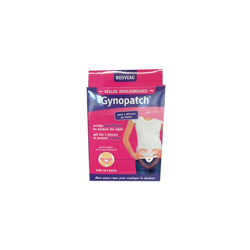 GYNOPATCH REGLES DOULOUREUSES X3 LABORATOIRE X.O