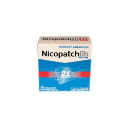 NICOPATCHLIB 21 MG/24 H 28 PATCHS TRANSDERMIQUES PIERRE FABRE