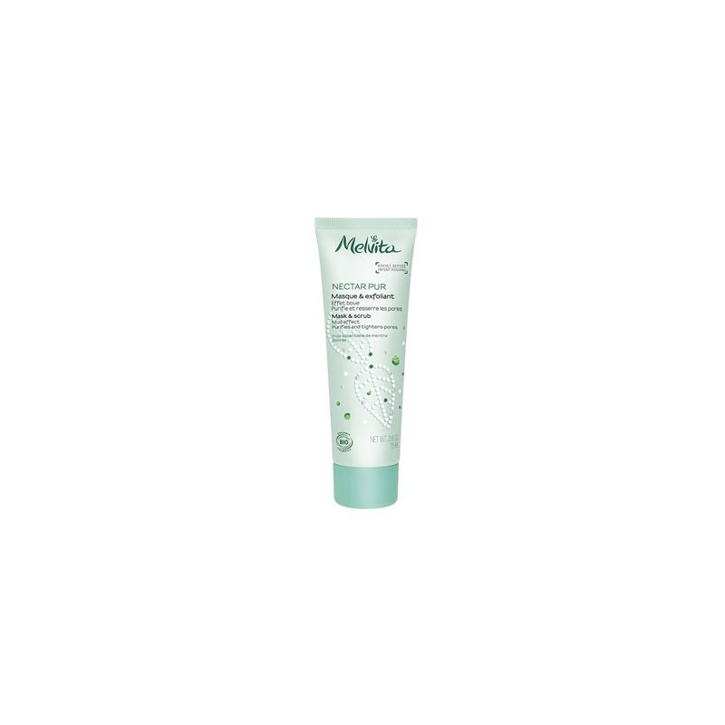 NECTAR PUR MASQUE et EXFOLIANT BIO 75ML MELVITA