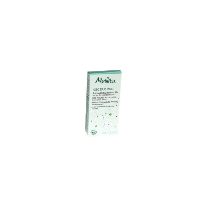 NECTAR PUR ROLL ON SOS ACTION CIBLÉE BIO 5ML MELVITA