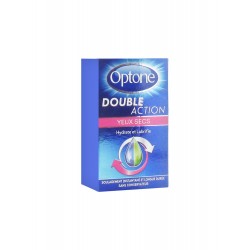 SOLUTION OCULAIRE DOUBLE ACTION YEUX SECS 10ML OPTONE