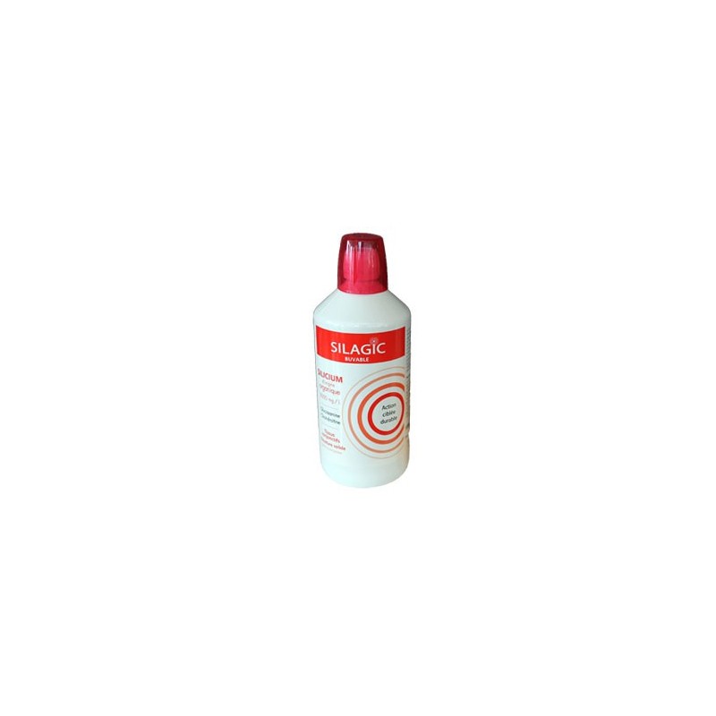 SILICIUM D'ORIGINE ORGANIQUE 3000mg/l 1 litre SILAGIC SILICIUM D'ORIGINE ORGANIQUE 3000mg/l 1 litre SILAGIC
