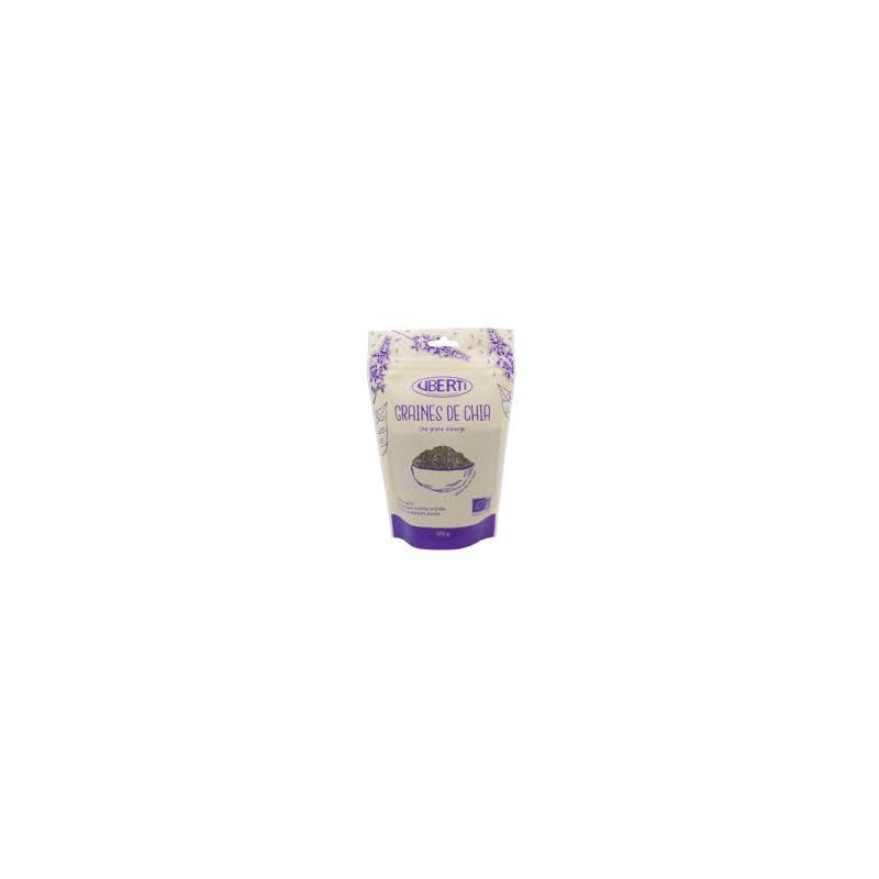 GRAINES DE CHIA BIO 300G UBERTI GRAINES DE CHIA BIO 300G UBERTI
