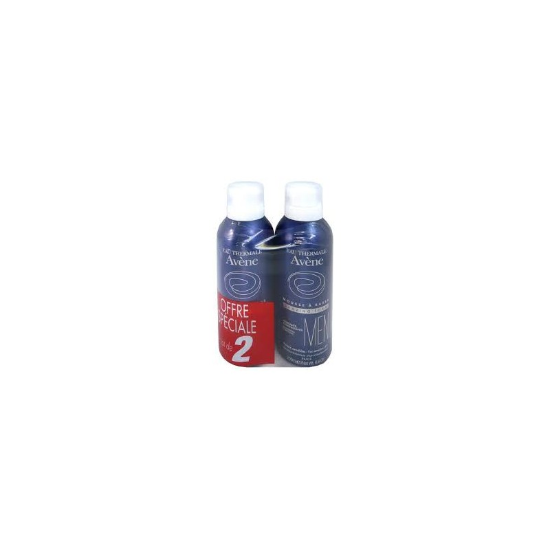 MOUSSE A RASER HOMME LOT 2 X 200 ML AVENE MEN MOUSSE A RASER HOMME LOT 2 X 200 ML AVENE MEN