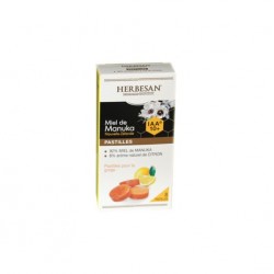 PASTILLES X 8 MIEL DE MANUKA IAA 10+ CITRON  HERBESAN