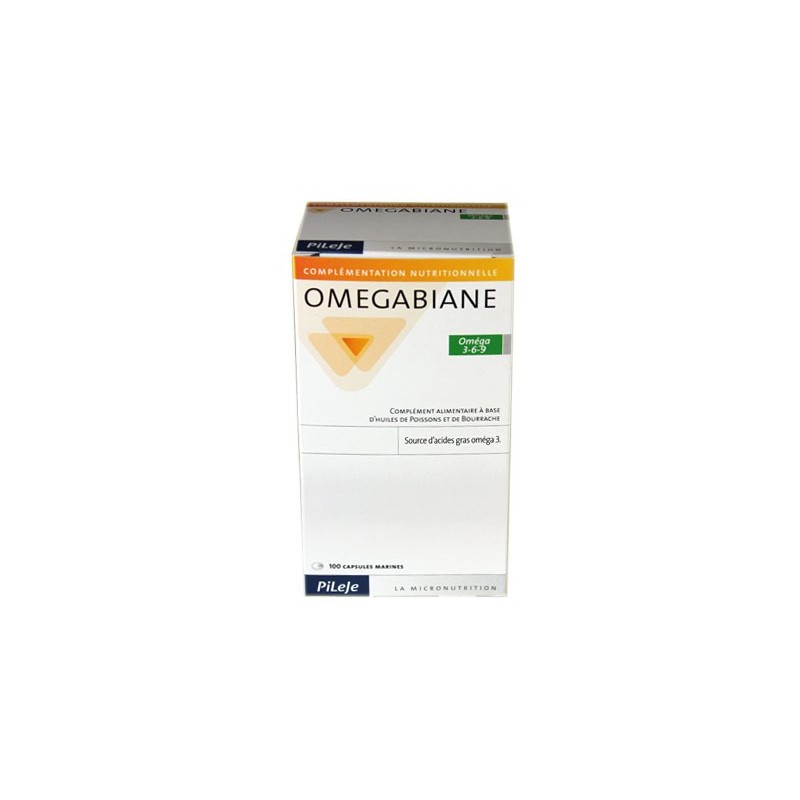 OMEGABIANE OMÉGA 3-6-9 100 CAPSULES PILEJE OMEGABIANE OMÉGA 3-6-9 100 CAPSULES PILEJE