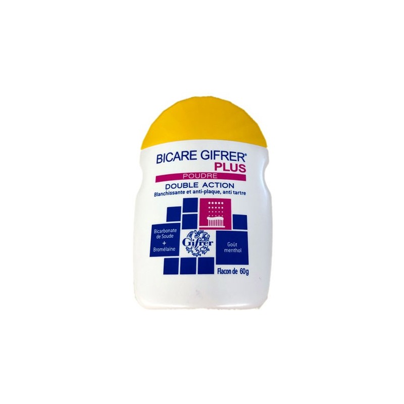 BICARE PLUS POUDRE DOUBLE ACTION 60G GIFRER