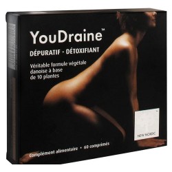 YOUDRAINE DEPURATIF DETOXIFIANT 60 COMPRIMES NEW NORDIC