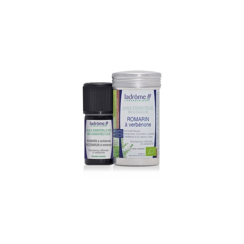 HUILE ESSENTIELLE ROMARIN à VERBENONE BIO 5ML LADROME HUILE ESSENTIELLE ROMARIN à VERBENONE BIO 5ML LADROME