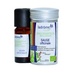 HUILE ESSENTIELLE SAUGE OFFICINALE BIO 10ML LADROME 