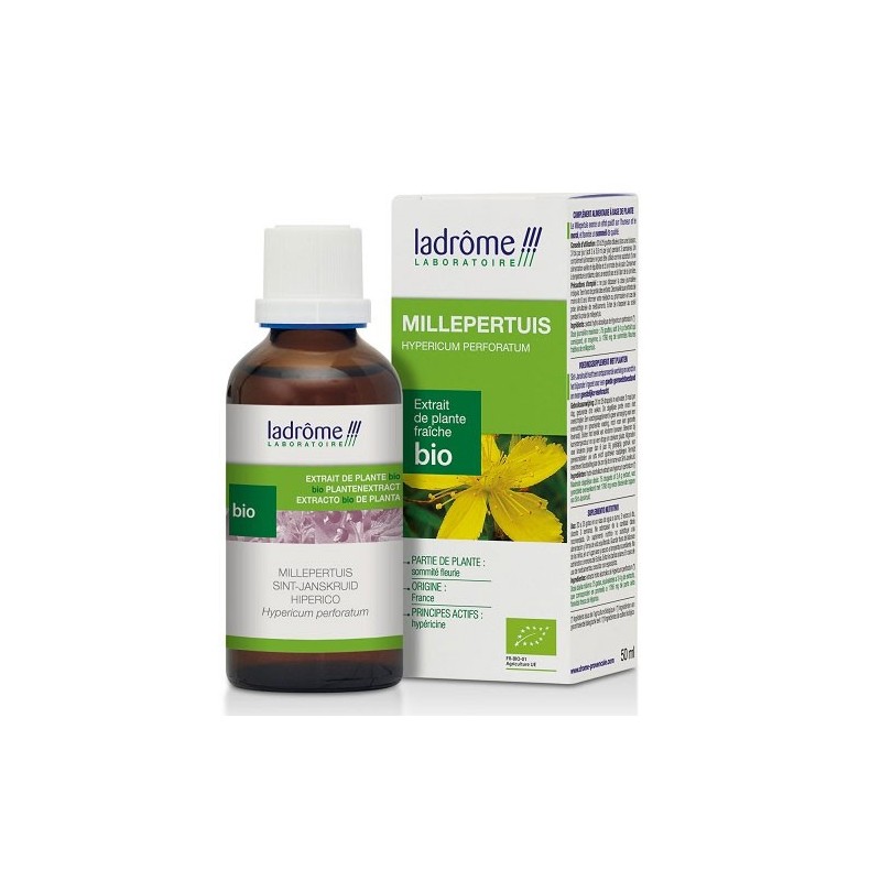 EXTRAIT DE MILLEPERTUIS BIO 50ML LADROME EXTRAIT DE MILLEPERTUIS BIO 50ML LADROME
