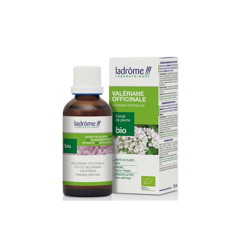 EXTRAIT DE VALERIANE OFFICINALE BIO 50ML  LADROME 