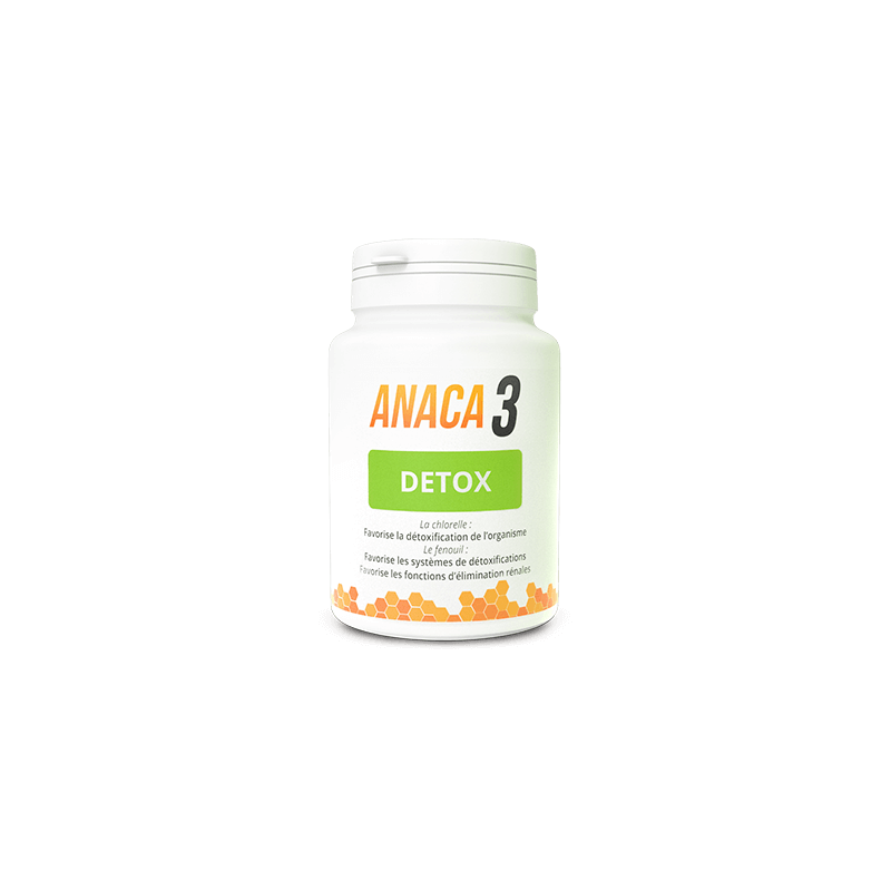 ANACA 3 DETOX 60 GELULES NUTRAVALIA