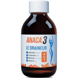 ANACA 3 CAPTEUR DE GRAISSES et DE SUCRES  60 GELULES NUTRAVALIA