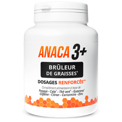 ANACA 3+ BRULEUR DE GRAISSES 120 GELULES NUTRAVALIA