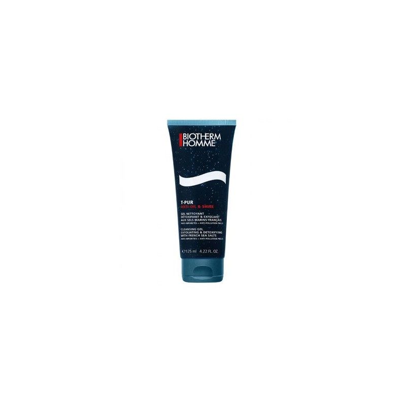 T PUR GEL NETTOYANT DETOXIFIANT EXFOLIANT 125ML BIOTHERM HOMME T PUR GEL NETTOYANT DETOXIFIANT EXFOLIANT 125ML BIOTHERM HOMME