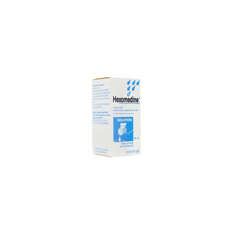 HEXOMEDINE 1 POUR MILLE 45ML HEXOMEDINE 1 POUR MILLE 45ML