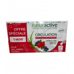 CIRCULATION JAMBES LEGERES LOT DE 2 X 15 STICKS NATURACTIVE
