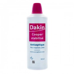 DAKIN STABILISÉ ANTISEPTIQUE 500ML COOPER