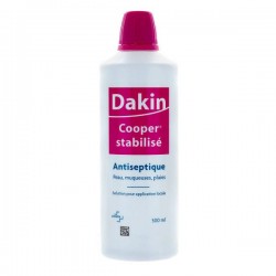 DAKIN STABILISÉ ANTISEPTIQUE 500ML COOPER