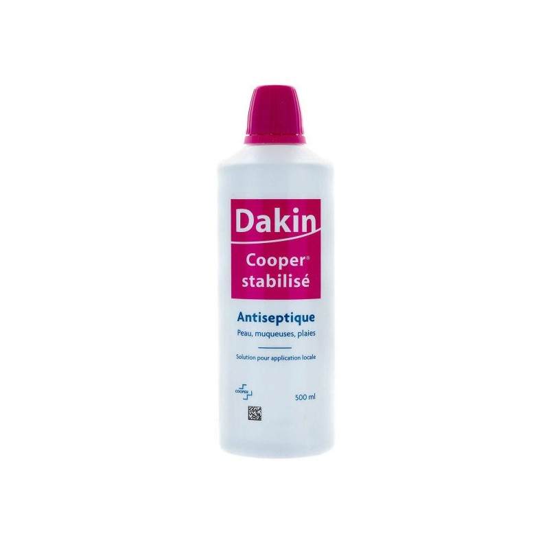 DAKIN STABILISÉ ANTISEPTIQUE 500ML COOPER