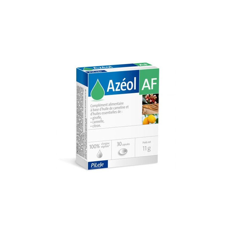 AZEOL AF 30 CAPSULES DEFENSES NATURELLES PILEJE