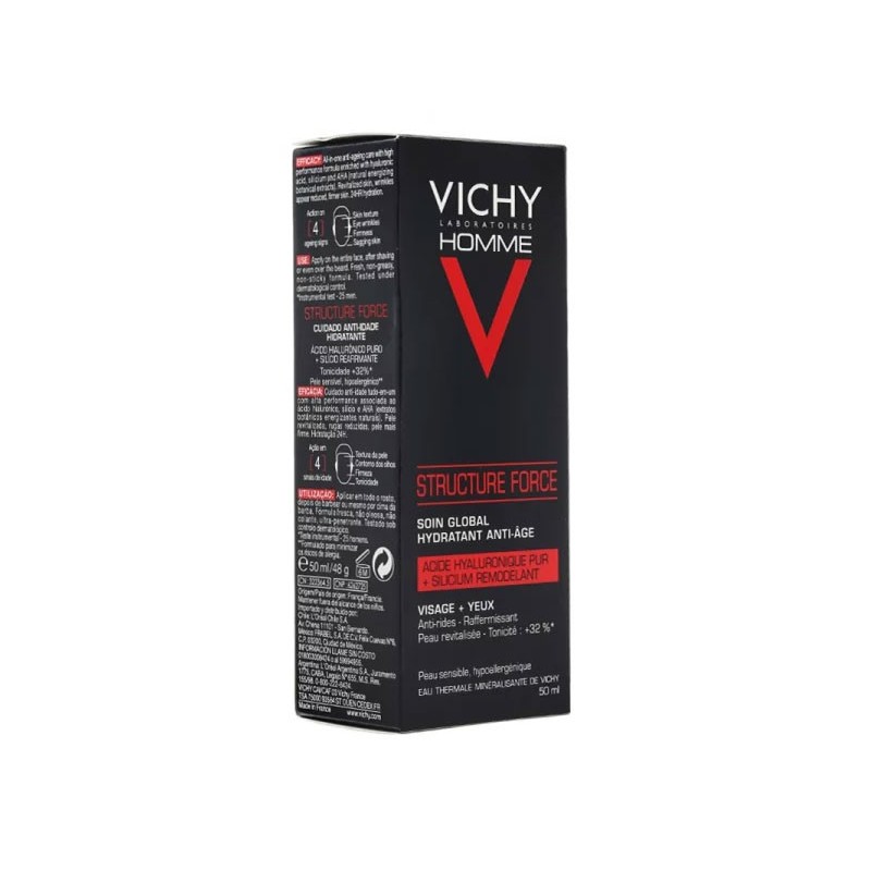 STRUCTURE FORCE SOIN GLOBAL HYDRATANT ANTI AGE 50ML VICHY HOMME