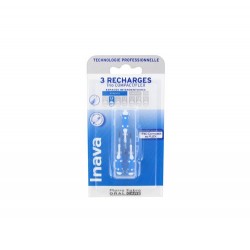 RECHARGE BROSSETTES INTERDENTAIRES TRIO COMPACT 3 ETROITS 0.8MM ISO 1 INAVA