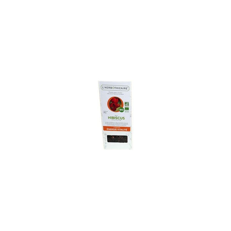 INFUSION HIBISCUS BIO 60G L HERBOTHICAIRE