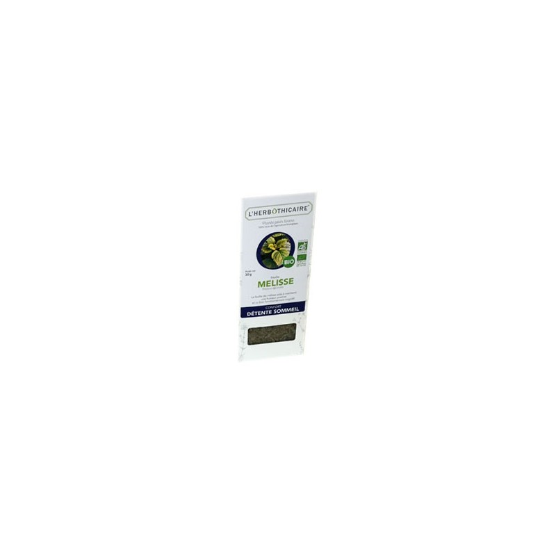 INFUSION MELISSE BIO 30G L HERBOTHICAIRE INFUSION MELISSE BIO 30G L HERBOTHICAIRE