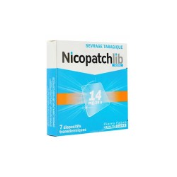 NICOPATCHLIB 14 MG/24 H 7 PATCHS TRANSDERMIQUES PIERRE FABRE