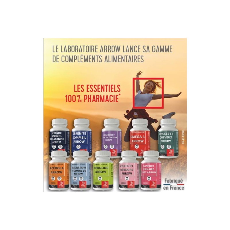 ARROW SÉRÉNITÉ & VITALITÉ 60 GELULES ARROW SÉRÉNITÉ & VITALITÉ 60 GELULES