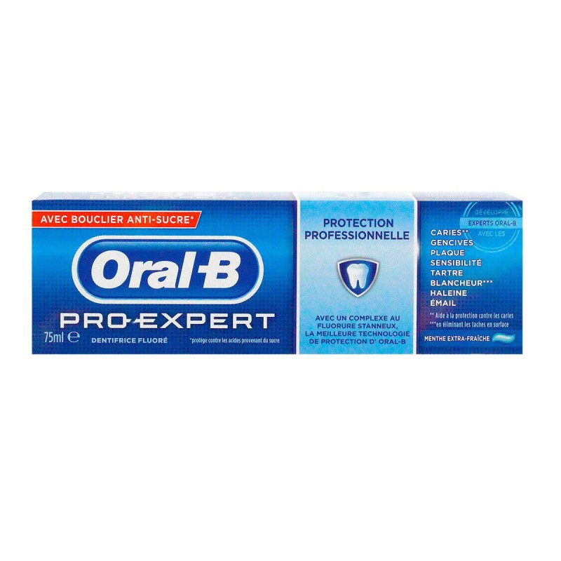 DENTIFRICE PRO EXPERT PROFESSIONNEL 75ML ORAL B DENTIFRICE PRO EXPERT PROFESSIONNEL 75ML ORAL B