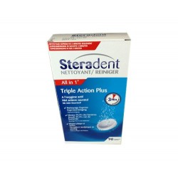 COMPRIMES TRIPLE ACTION PLUS 90 comprimes STERADENT