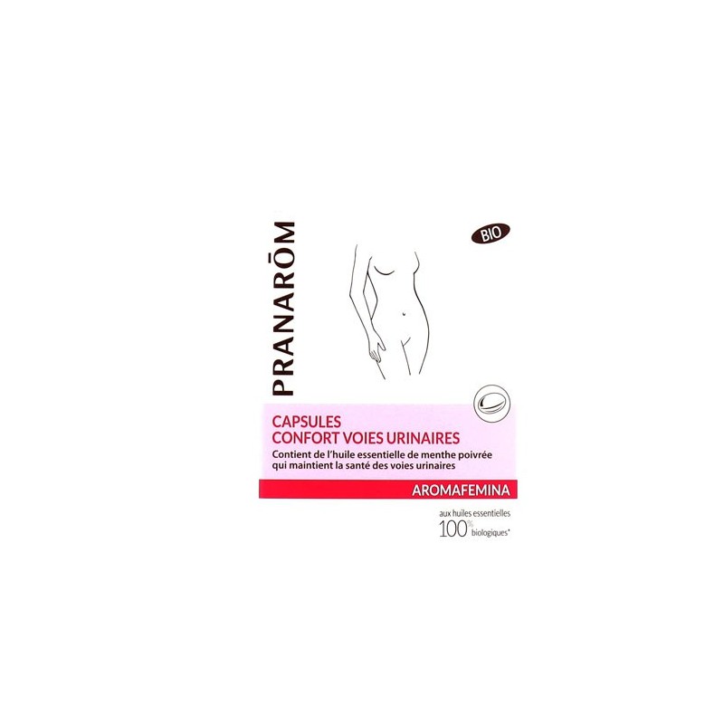 AROMAFEMINA CONFORT VOIES URINAIRES 30 CAPSULES PRANAROM