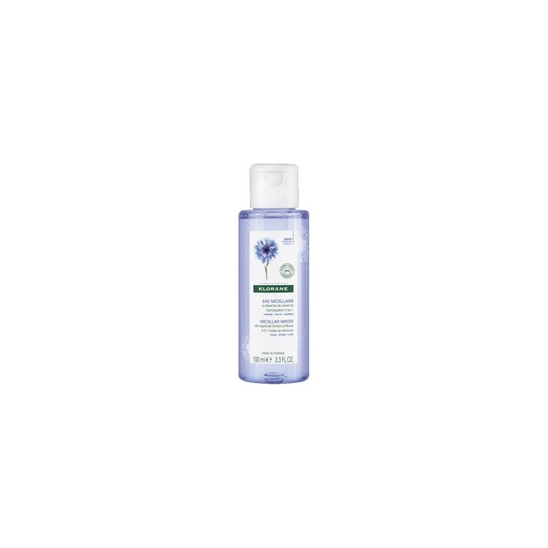 BLEUET EAU MICELLAIRE 3 EN 1 AU BLEUET APAISANT 100ML KLORANE  