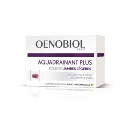 AQUADRAINANT PLUS JAMBES LOURDES 45 COMPRIMES OENOBIOL 