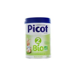 LAIT BIO N° 2 de 6 à 12 MOIS 800G PICOT