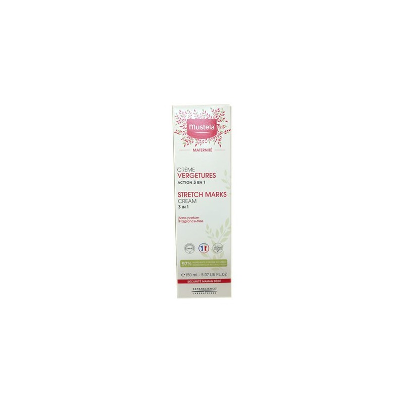 CREME VERGETURES SANS PARFUM 150ML MUSTELA MATERNITE