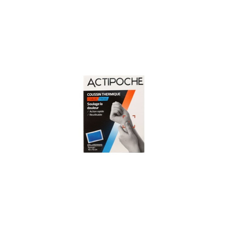 ACTIPOCHE COUSSIN THERMIQUE CHAUD FROID 11X27 CM COOPER