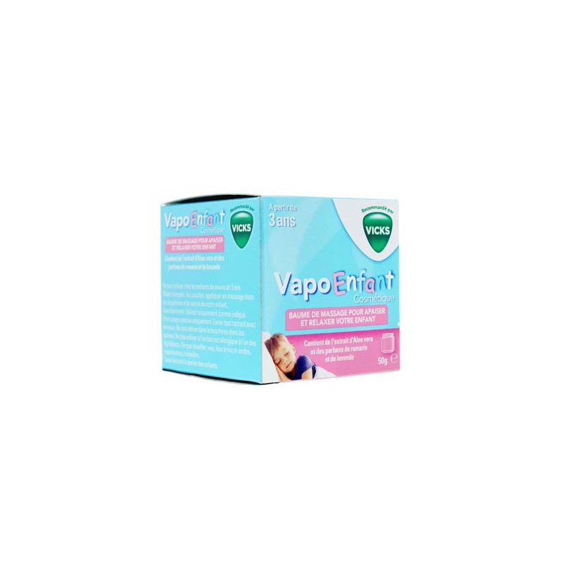 VAPOENFANT COSMETIQUE BAUME MASSAGE 50G VICKS