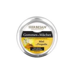 GOMMES A MACHER MIEL PROPOLIS 45 GOMMES HERBESAN